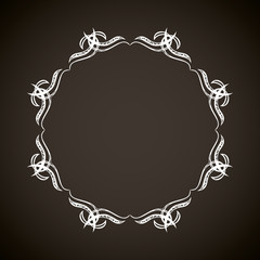 Vignette. Vector drawing