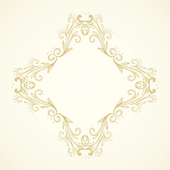 Vignette. Vector drawing