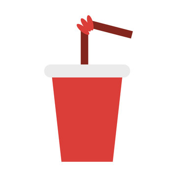 Soda Cup To Go Vector Illustration Graphic Design