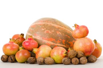 Autumn fruits