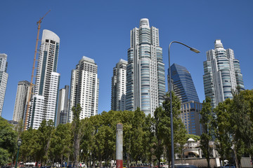 Quartier des affaires de Puerto Madero &agrave; Buenos Aires, Argentine