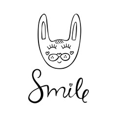 Obraz premium Smile bunny.