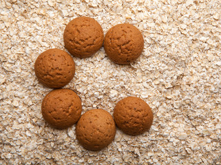 oatmeal cookies studio quality 