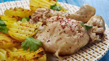 Smothered Chicken Legs