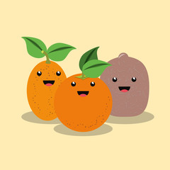 citric fruits design
