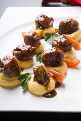 Duck meat snack