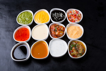 Different type of sauces