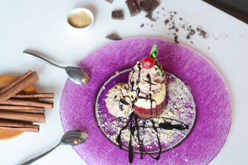 cake, slice, piece, sweet, cream, fresh, food, dessert, chocolate, pie, pastry, cocoa, dish, closeup, fork, celebration, sugar, fruit, tart, berries, one, blueberry, delicious, icing, coffee, healthy,