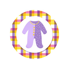 Baby boy bodysuit, romper for a newborn.