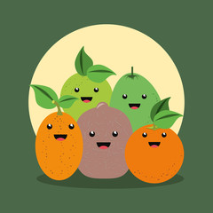 citric fruits design