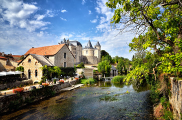 Fototapeta na wymiar Verteuil sur Charente, France.