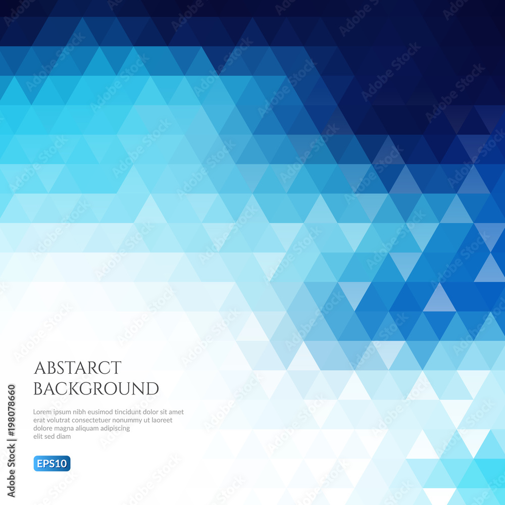 Poster abstract background of triangles. the texture of the geometric shapes.