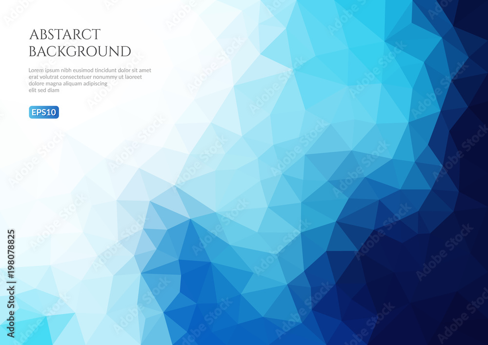 Poster geometric texture of triangles. 3-d surface.