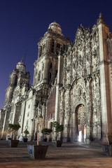 Fototapeta na wymiar Metropolitan Cathedral in Mexico City