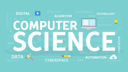 Computer science concept.
