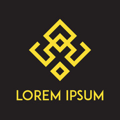 geometric logo concept