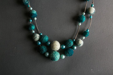 Coral, necklace for decorating, ornament for girls