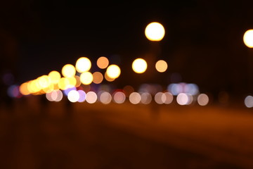 Street Lights Bokeh