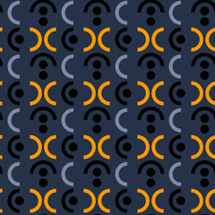 Explosive symmetry seamless pattern. Suitable for screen, print and other media.