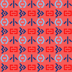 Space invaders seamless pattern. Suitable for screen, print and other media.