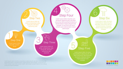 step by step vector template