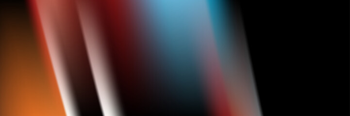 Contrast multicolored abstract panoramic background for advertising.