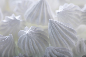 French vanilla meringue cookies.