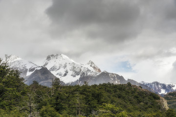 Fitz Roy region, Patagonian Andes. Los Glaciares National Park, El Chalten, Argentina