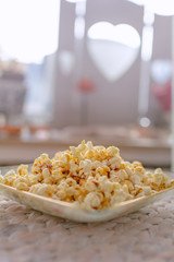 Frisch gemachtes Popcorn