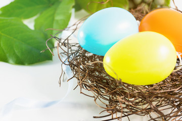 Happy Easter! Easter greeting card.