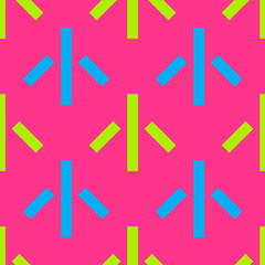Up and away seamless pattern. Strict line geometric pattern for your design.