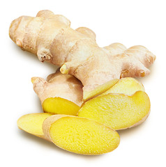Ginger Isolated on a white
