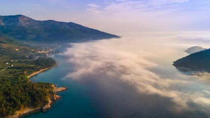 Fototapeta premium Kinira island at the island of Thassos Greece