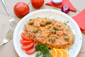 gourmet, garlic, food, dinner, onion, pepper, soup, rice, potage, pot, cuisine, green, closeup, staple, color, squid, studio, cooked, spinach, course, cod, clay, bean, and, -, bell, chick-peas, drink,