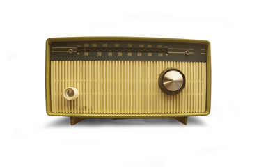 Vintage radio from the sixties