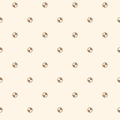 Seamless simple pattern with circles