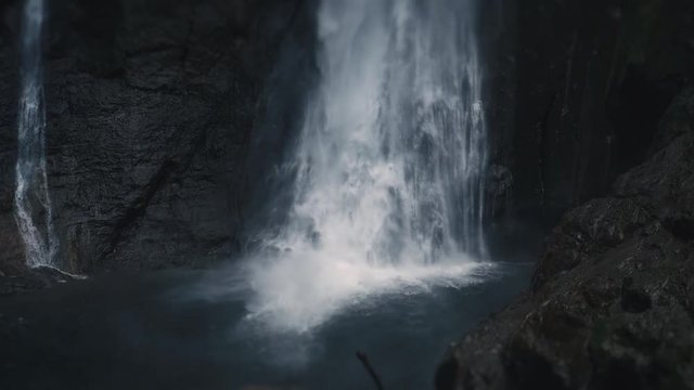 Catarata Del Toro, Waterfall, Costa Rica (180fps Slow Motion)
