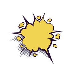 Comics book dialog empty bubble