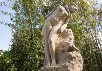 Fototapeta na wymiar estátua Bacalhoa