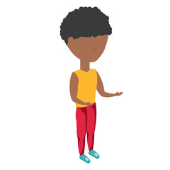 avatar man standing design