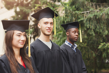 A group of graduates celebrating
