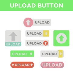 upload button icon design