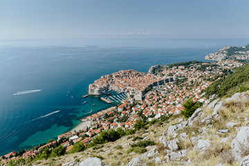 Fototapeta na wymiar Dubrovnik summer view