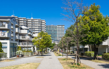 閑静な住宅街