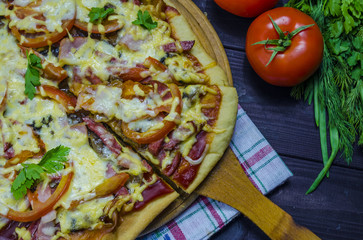 pizza Italian home cooking