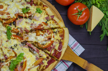 pizza Italian home cooking