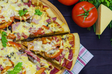 pizza Italian home cooking