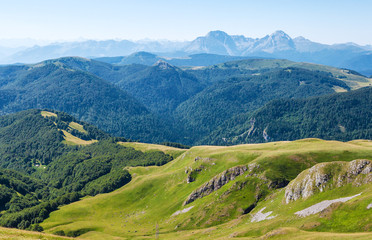 Obraz premium Serene view of the mountains in Montenegro