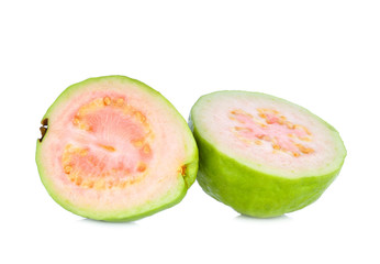 guava isolated on white background