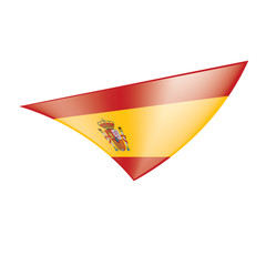 spain flag, vector illustration